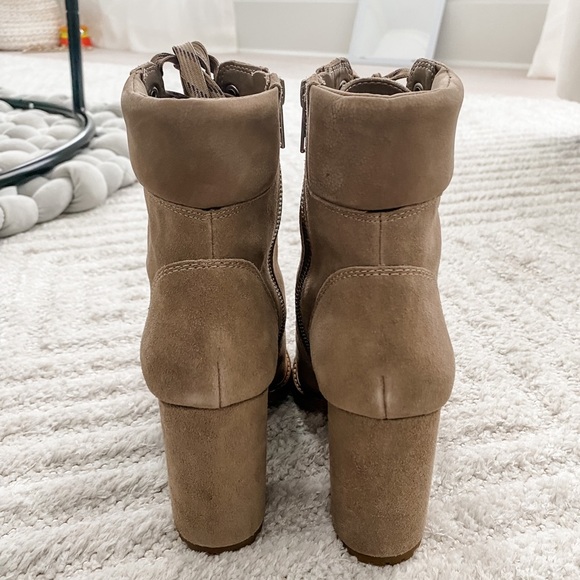 New! - Giani Bini Woman’s Lace Up Tan Boot - Size 7.5 - Picture 5 of 8